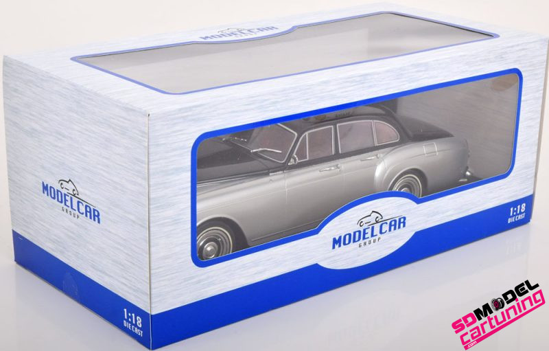 1:18 Rolls Royce Silver Cloud III Flying Spur 1965 - Zilver - Imagen 3