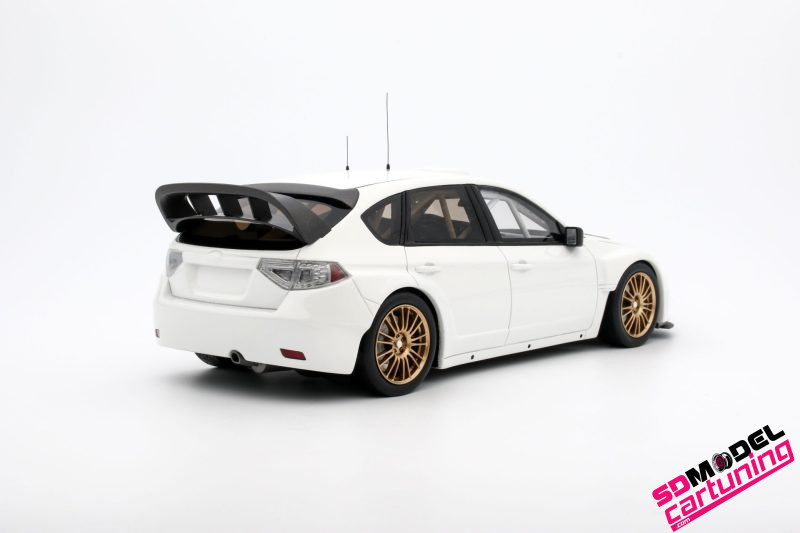 1:18 Subaru Impreza Customized - 2008 – Wit - Afbeelding 5