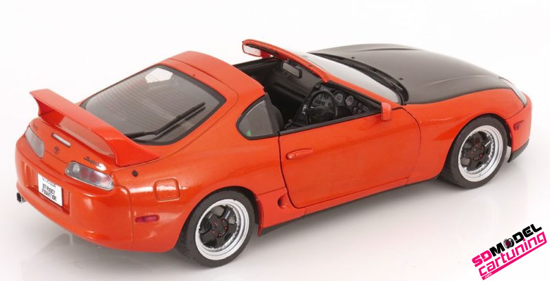 1:18 Toyota Supra MK4 (A80) Streetfighter - 1993 - Oranje - immagine 3