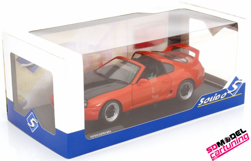 1:18 Toyota Supra MK4 (A80) Streetfighter - 1993 - Oranje - immagine 4