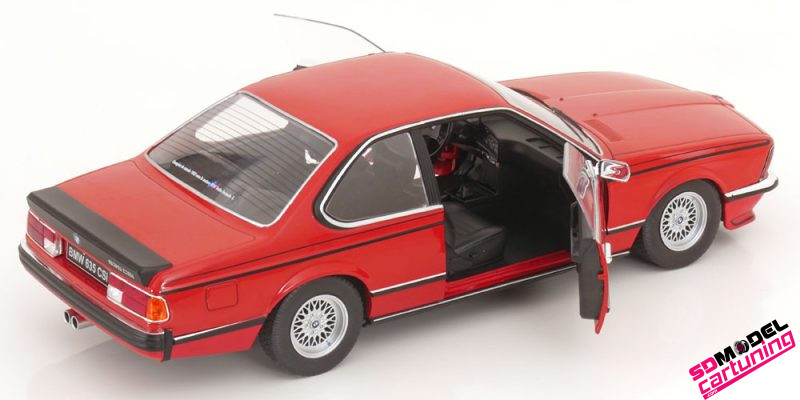 1:18 BMW 635 CSI (E24) 1984 - Rood - Afbeelding 2