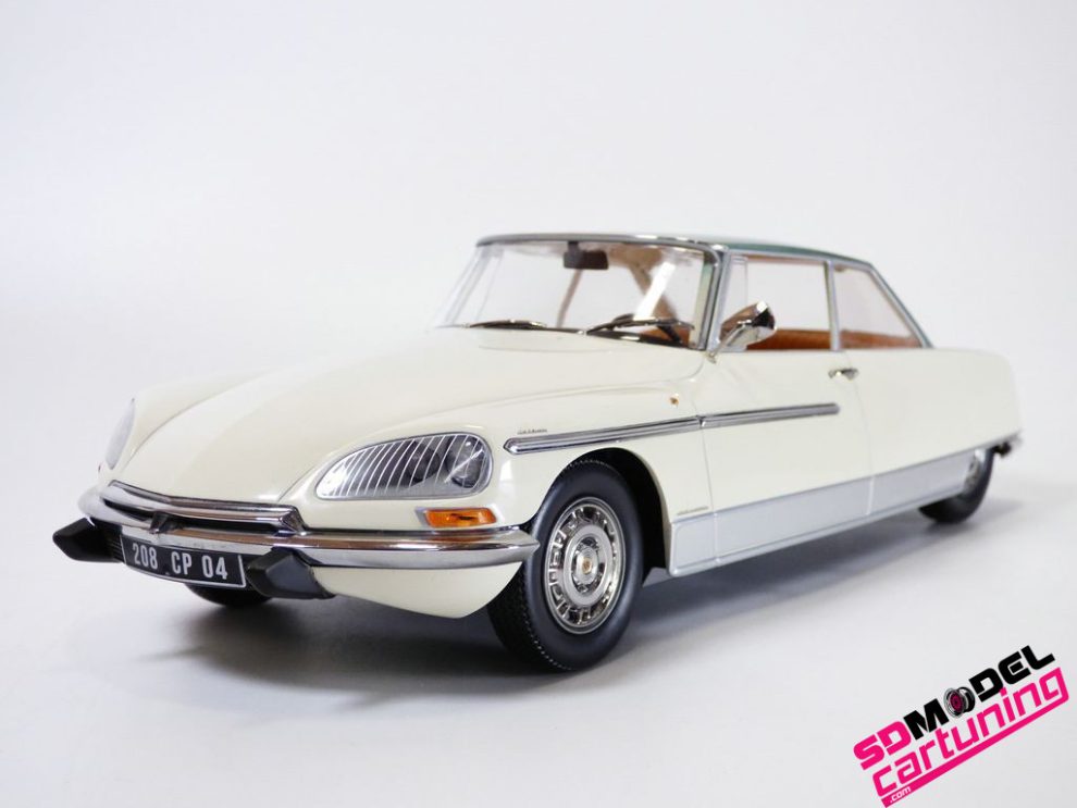 Miniature CITROEN DS 21 Le Léman 1968 Ivoire et vert métallique NOREV NOREV181751 | Collect World