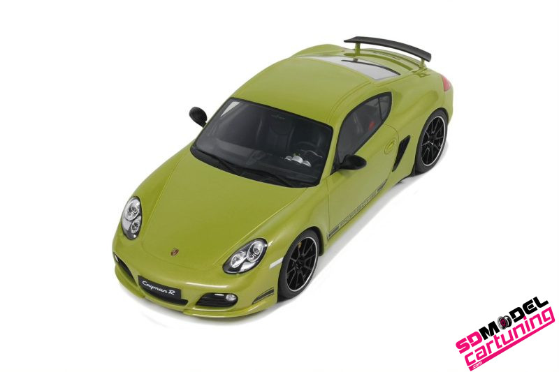 1:18 Porsche Cayman R - 2012 - Groen metallic - Imagen 4