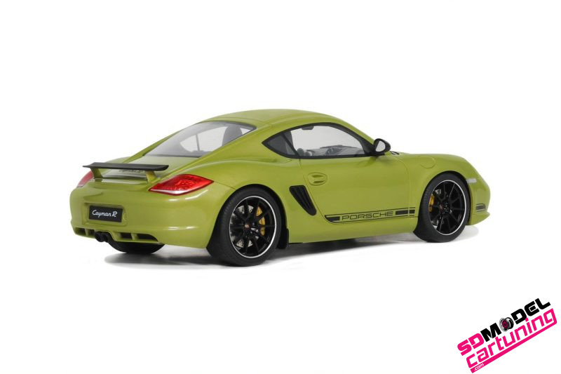 1:18 Porsche Cayman R - 2012 - Groen metallic - Imagen 3