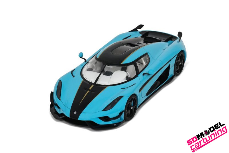 1:18 Koenigsegg Regera - 2018 - Blauw metallic - Imagen 2