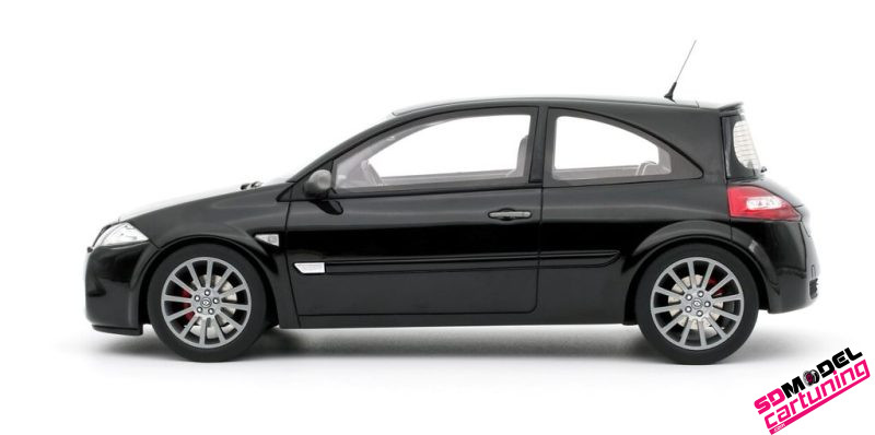 1:18 Renault Megane MK2 RS Phase2 - 2005 - Zwart - immagine 2