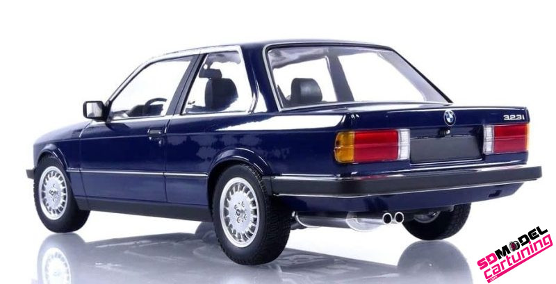 1:18 BMW E30 323i -1982- Blauw – Image 4