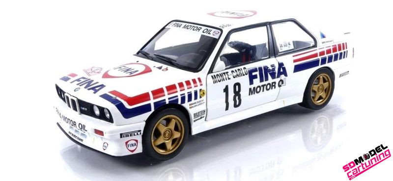 1:18 BMW E30 M3 Gr.A Rally Monte Carlo 1989