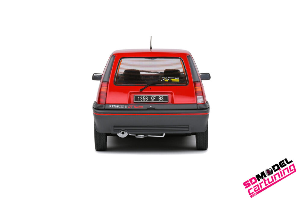 Solido 1:18 Renault 5 GT Turbo MK1 red, keräilyauto, pienoismalli