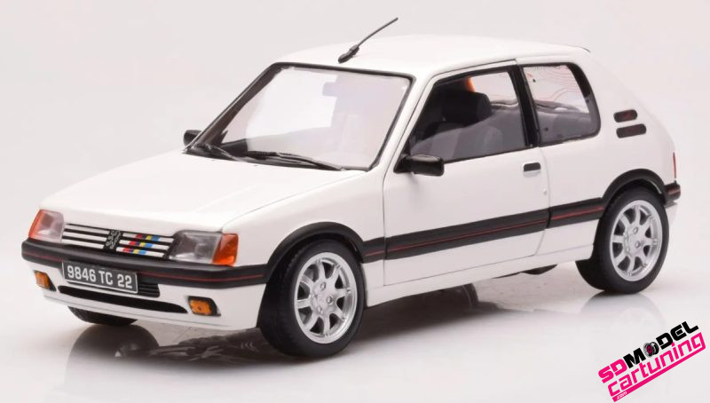 1:18 Peugeot 205 GTI 1.9 -1989 - Wit
