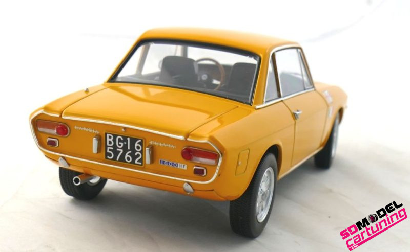 1:18 Lancia Fulvia 1600 HF - 1971 - Oranje - Afbeelding 4