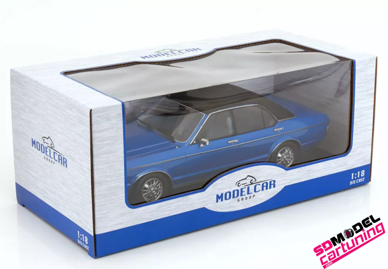 1:18 Ford Granada MKI - Metallic Blauw - Afbeelding 3