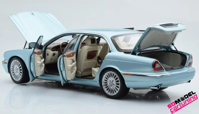 1:18 Jaguar XJ6 X350 - Blauw metallic - Afbeelding 5