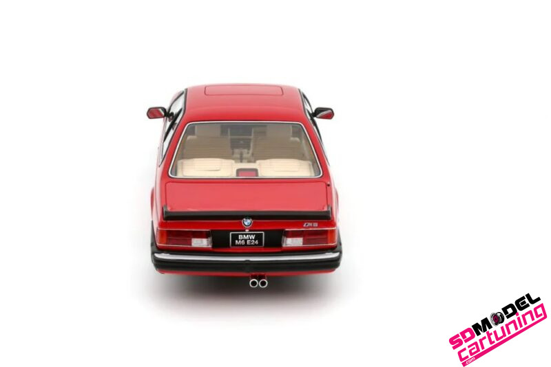 1:18 BMW E24 M6 - 1986 - Rood. - immagine 6