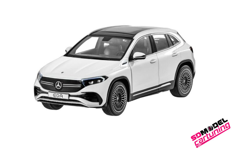 1:18 Mercedes Benz EQA - H243 - Wit. - Afbeelding 4