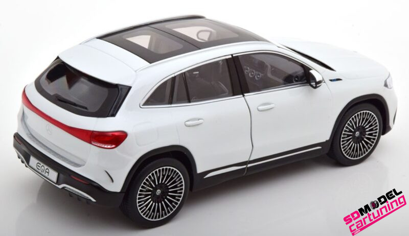 1:18 Mercedes Benz EQA - H243 - Wit. - Afbeelding 3