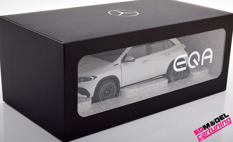 1:18 Mercedes Benz EQA - H243 - Wit. - Afbeelding 5