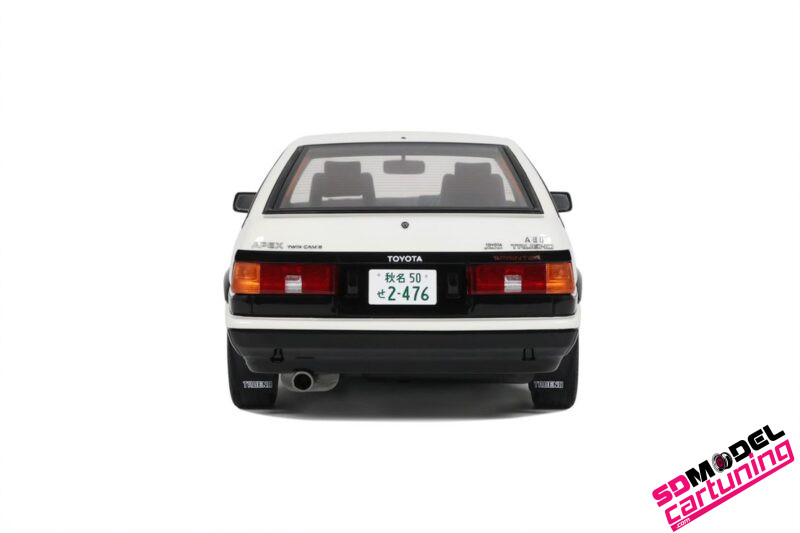 1:18 Toyota Sprinter Trueno AE86 – 1985 – Wit - Imagen 5