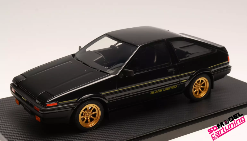 1:18 Toyota AE86 Trueno - Zwart – Image 4