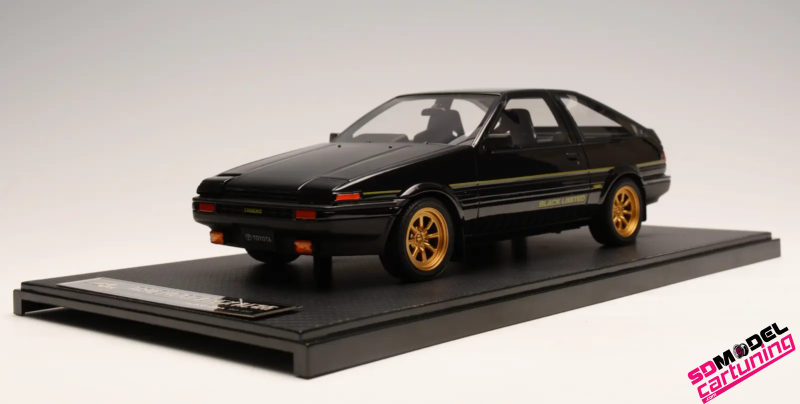 1:18 Toyota AE86 Trueno - Zwart – Image 2