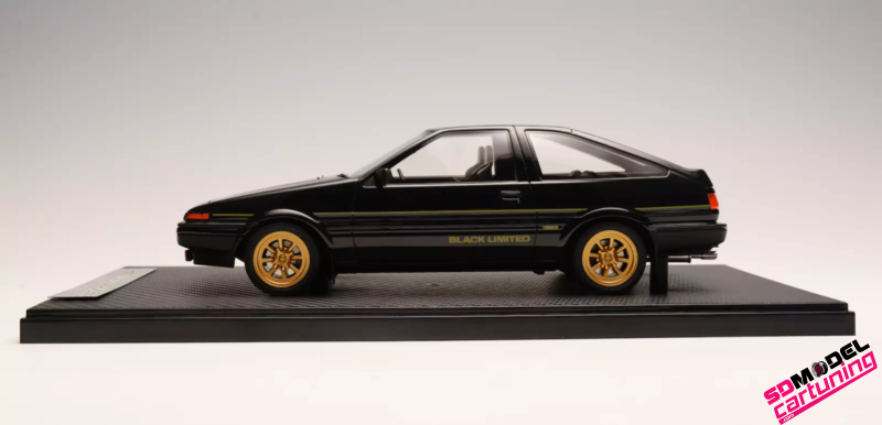 1:18 Toyota AE86 Trueno - Zwart – Image 3