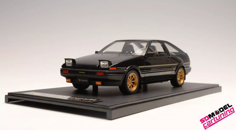 1:18 Toyota AE86 Trueno - Noir
