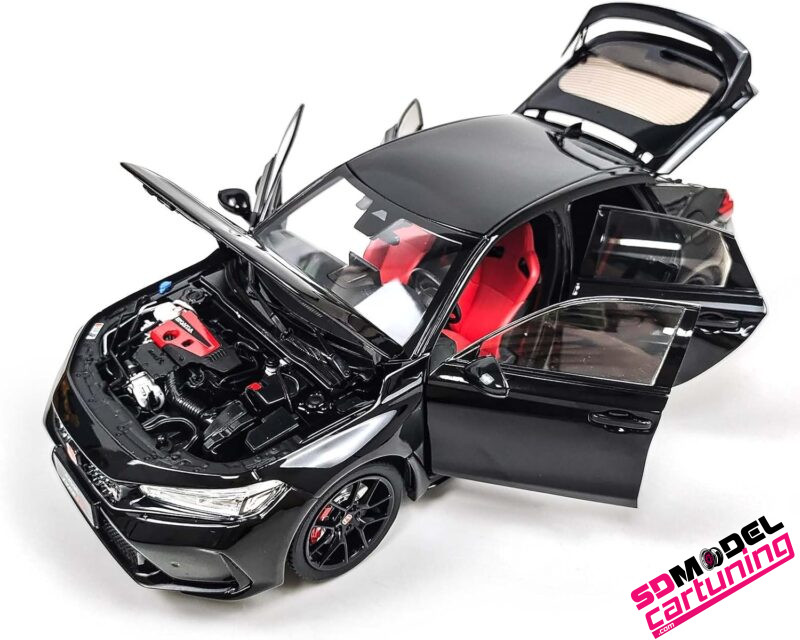 1:18 Honda Civic Type R FL5 - Zwart - Afbeelding 9