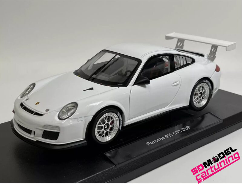 1:18 Porsche 911 GT3 Cup Street Version - Blanc