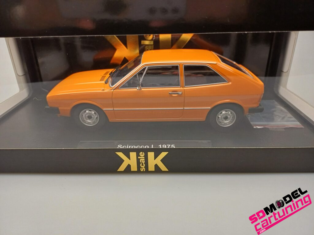 1:18 KK SCALE Volkswagen Scirocco Mki L 1975 Orange KKDC181376