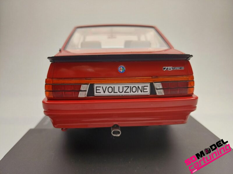 1:18 Alfa Romeo 75 Turbo Evoluzione – 1987 – Rood - Afbeelding 4