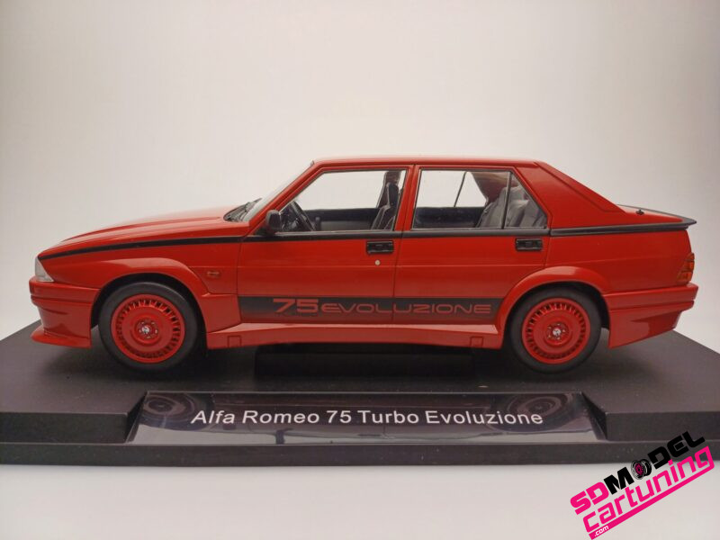 1:18 Alfa Romeo 75 Turbo Evoluzione – 1987 – Rood - Afbeelding 2