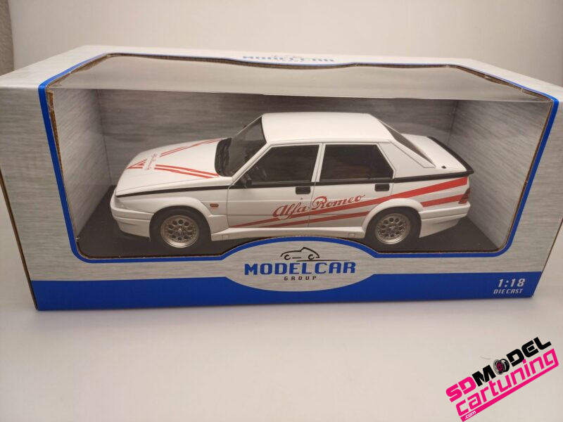 1:18 Alfa Romeo 75 Turbo Evoluzione – 1987 – Wit - Afbeelding 6