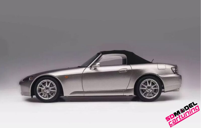 1:18 Honda S2000 - Zilver - Inclusief Extra Motorblok en motorkraan - Imagen 4