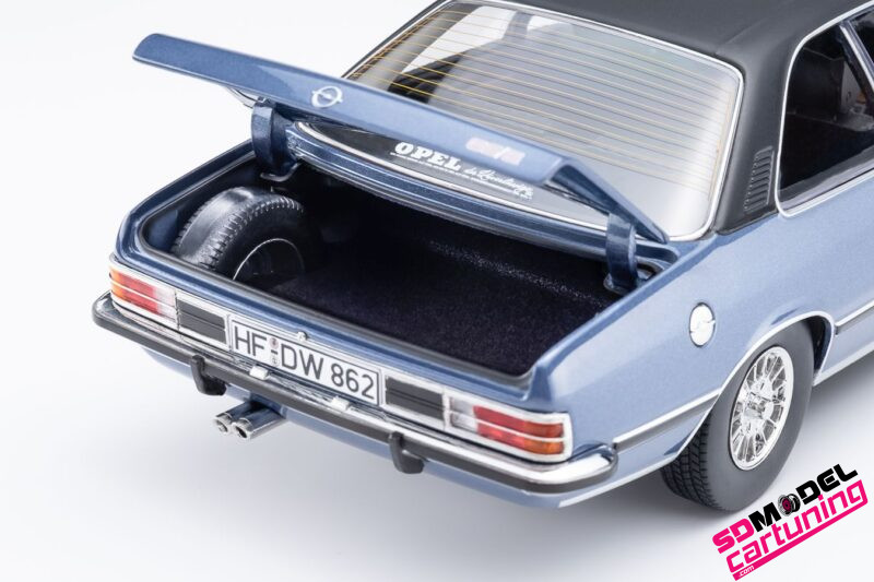 1:18 Opel Commodore B Coupe GS/E - 1975- Blauw metallic - Afbeelding 8