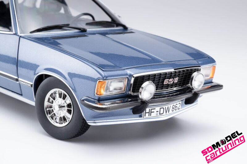 1:18 Opel Commodore B Coupe GS/E - 1975- Blauw metallic - Afbeelding 9