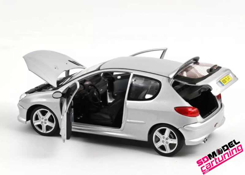 1:18 Peugeot 206 RC - 2003 - Zilver - immagine 5