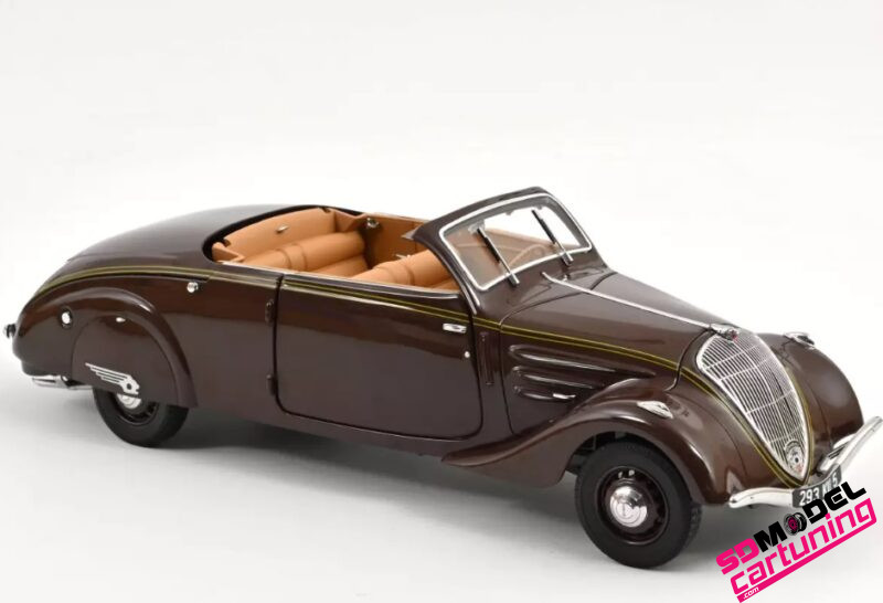 1:18 Peugeot 402 Eclipse - 1937 - Chocolade Bruin – Bild 2