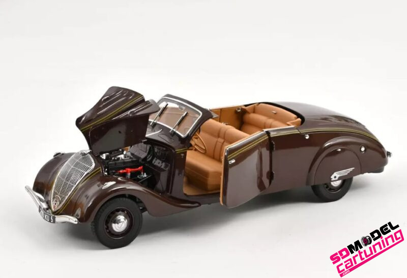 1:18 Peugeot 402 Eclipse - 1937 - Chocolade Bruin – Bild 4