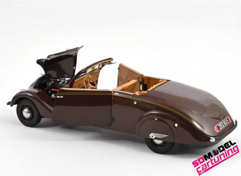 1:18 Peugeot 402 Eclipse - 1937 - Chocolade Bruin – Bild 5