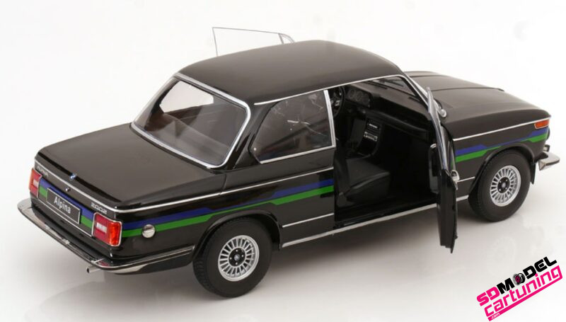 1:12 BMW 2002 Alpina 2 Serie - 1974 - Zwart - Imagen 4