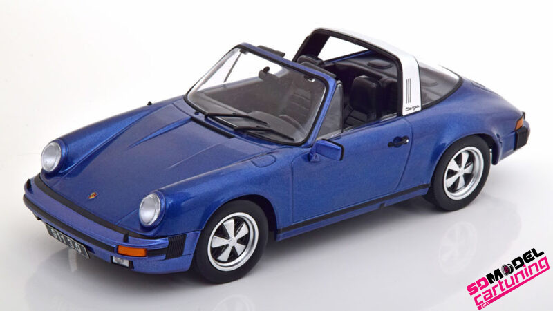 1:18 Porsche 911 Carrera 3.0 Targa 1977 - Blau Metallic