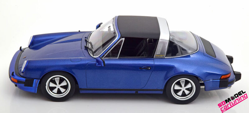 1:18 Porsche 911 Carrera 3.0 Targa 1977 - Metallic Blauw – Bild 5