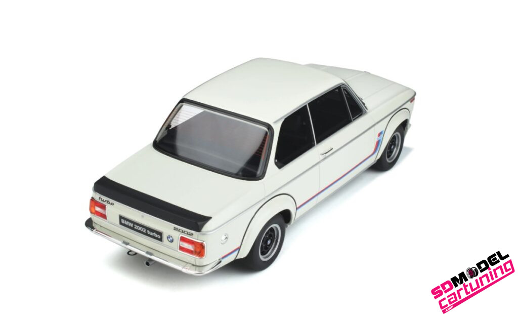 Otto 1/12 – BMW 2002 Turbo Chamonix Blanc 1974 – Maquette Voiture En Résine, Grande échelle, Collection