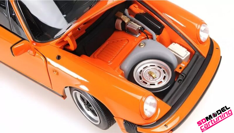 1:18 Porsche 911 Carrera Coupe - 1983 - Oranje - immagine 5