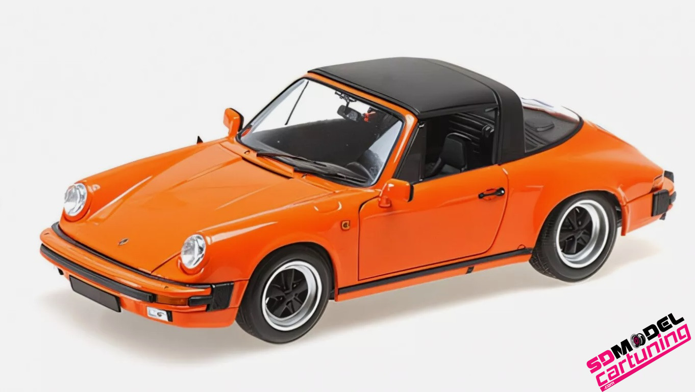 1:18 Porsche 911 Carrera 3.2 Targa - 1983 - Orange