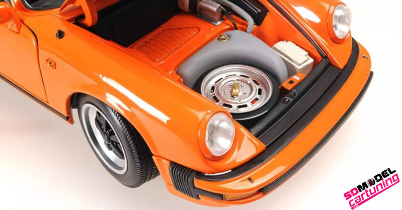 1:18 Porsche 911 Carrera 3.2 Targa - 1983 - Oranje - Afbeelding 5