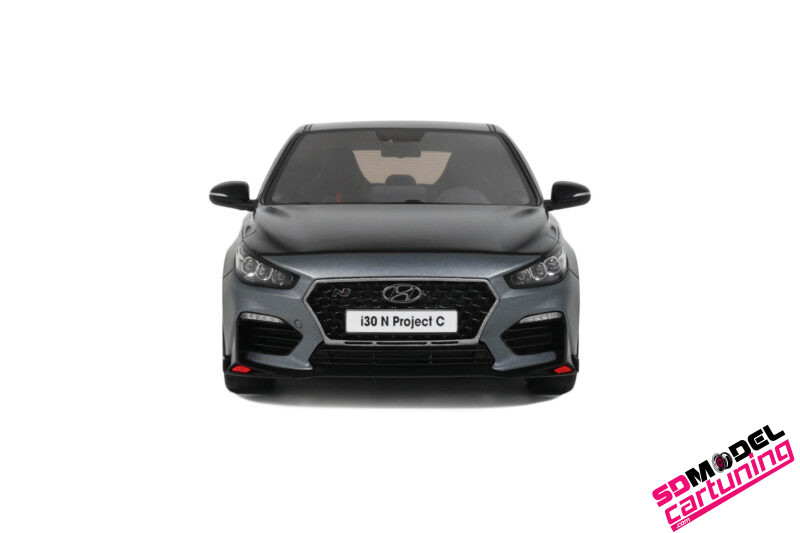 1:18 Hyundai I30 N Project C - 2017 - Donkergrijs Metallic - Afbeelding 6