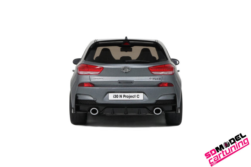 1:18 Hyundai I30 N Project C - 2017 - Donkergrijs Metallic - Afbeelding 7