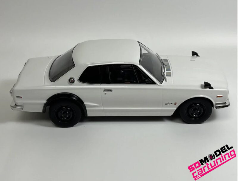1:18 Nissan Skyline GT-R KPGC10 - Wit - immagine 3