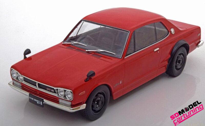 1:18 Nissan Skyline GT-R KPGC10 - Rood – Image 3
